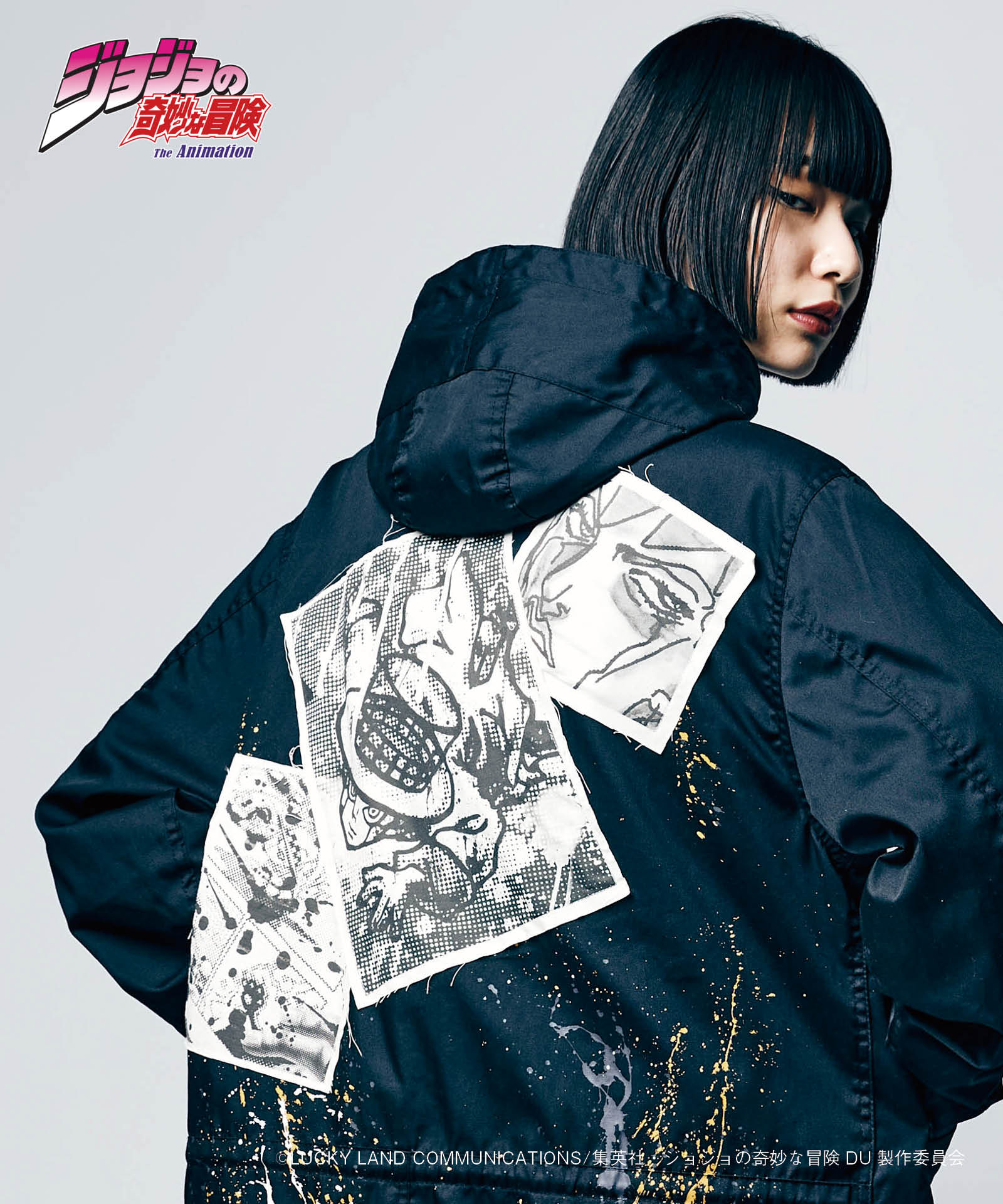 お取り寄せ】JOJO x glamb ヘブンズ・ドアー モッズコート