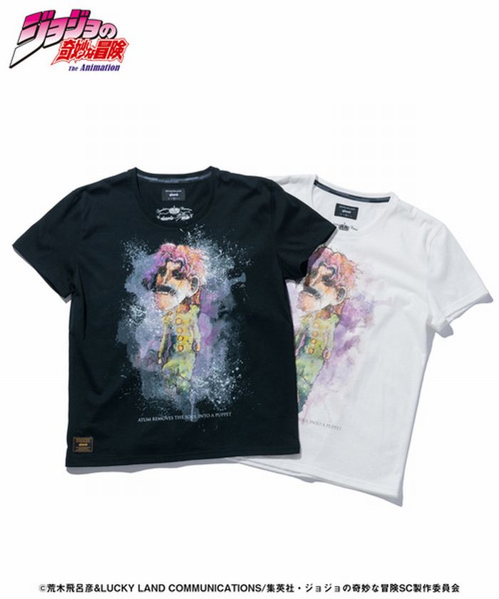 glamb・グラム　Kakyoin Doll T / カキョウイン ドール Tシャツ　花京院典明 JOJO ジョジョ