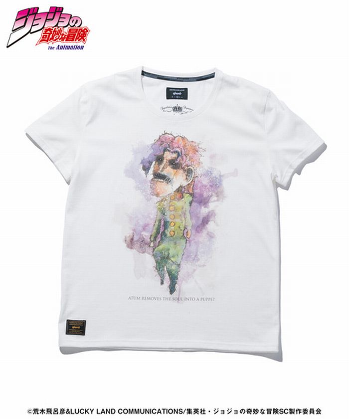 glamb・グラム　Kakyoin Doll T / カキョウイン ドール Tシャツ　花京院典明 JOJO ジョジョ