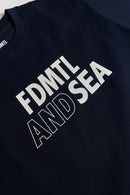 WIND AND SEA x FDMTL　LOGO  TEE