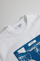 FDMTLファンダメンタルDENIMPRINTTEE