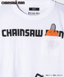 ChainsawManチェンソーマン×glambグラムPochitaPocketTポチタポケットTTシャツ