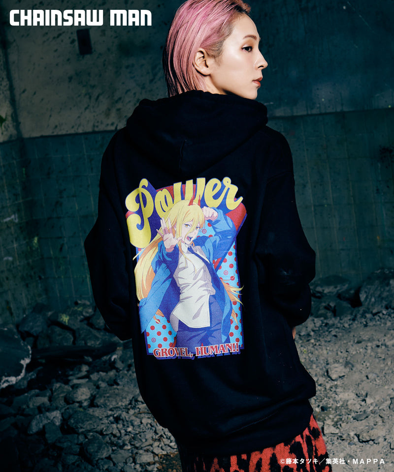 ChainsawManチェンソーマン×glambグラムPowerHoodieパワーフーディパーカー