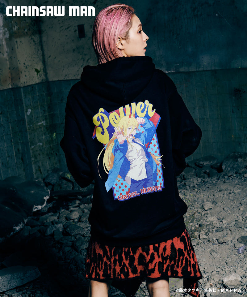 ChainsawManチェンソーマン×glambグラムPowerHoodieパワーフーディパーカー