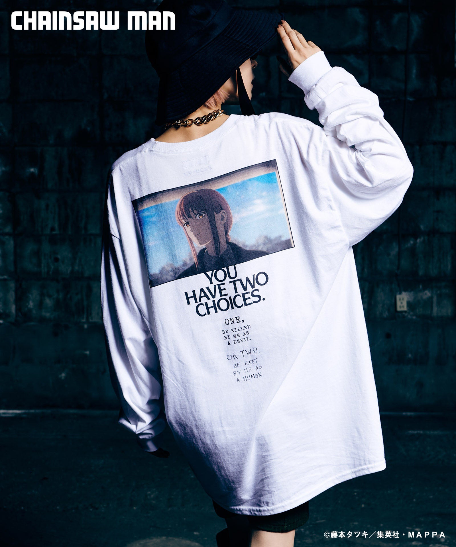 glamb Makima Long Sleeves Tシャツ チェンソーマン お取り寄せ】Chainsaw Man チェンソーマン × glamb グラム