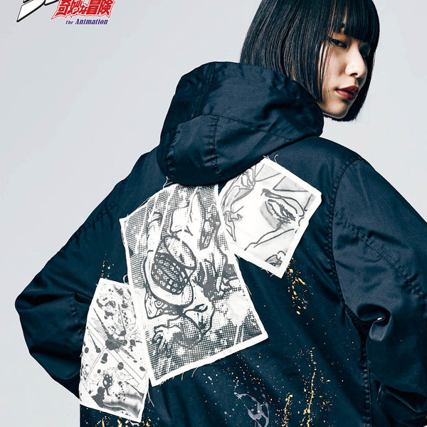 お取り寄せ】JOJO x glamb ヘブンズ・ドアー モッズコート Heaven's