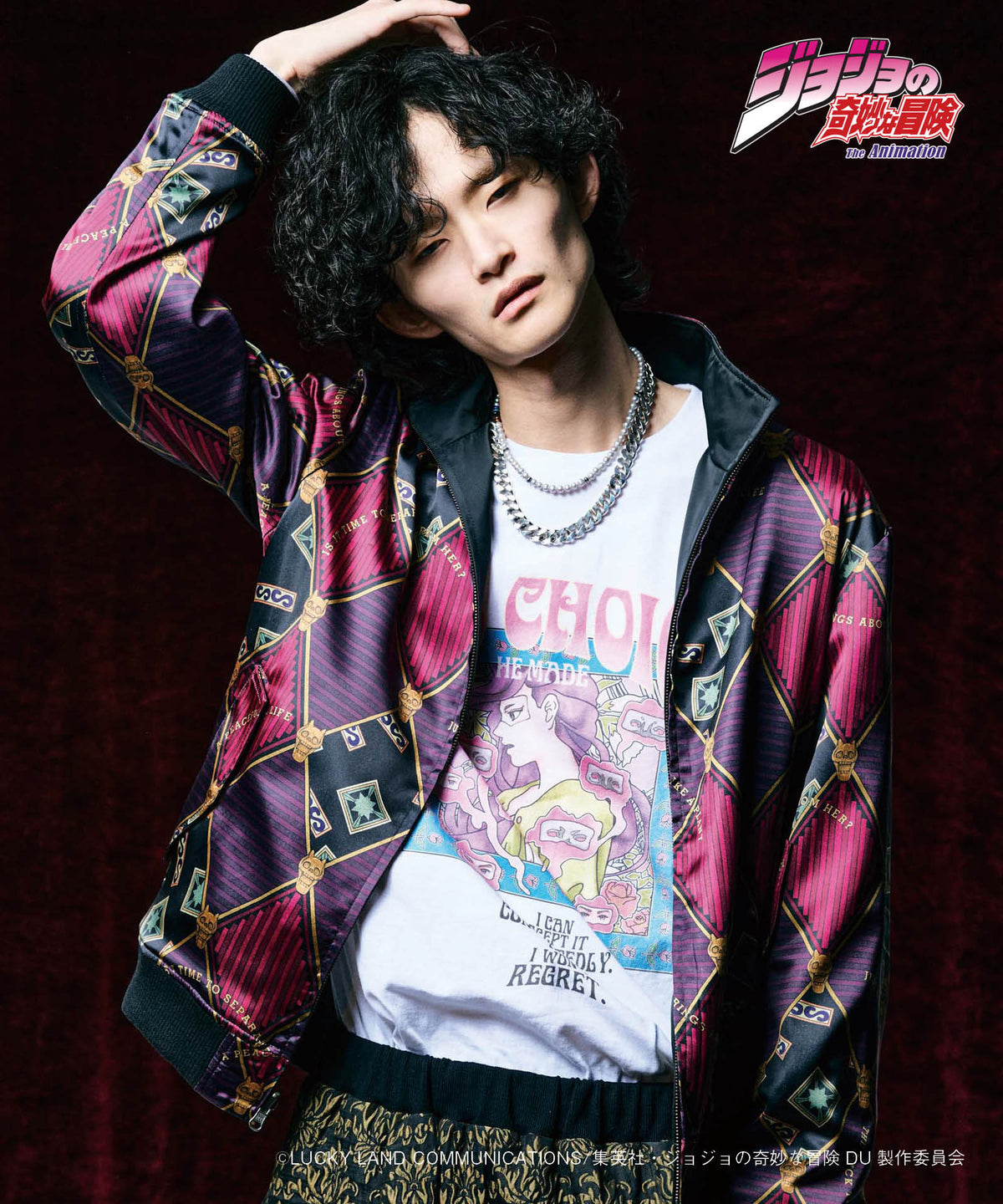 JOJO×glamb ジョジョ キラークイーンジャケット JOJO x glamb キラークイーン ジャケット Killer Queen JKT