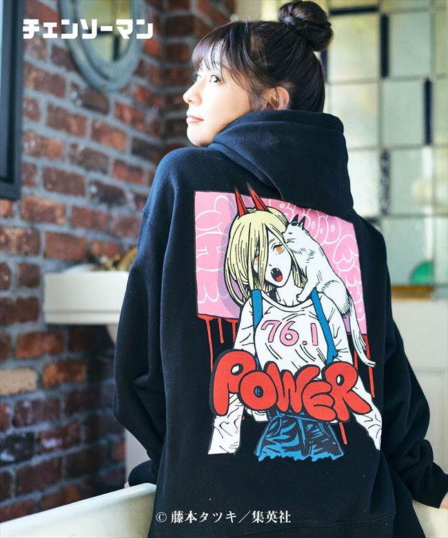 glambグラムチェンソーマンPowerHoodieパワーフーディ