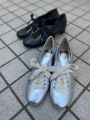 TO&CO.トゥーアンドコーレースアップパンプス