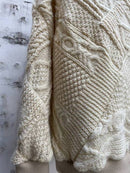 77circa/77サーカcircamakediamondpatchworkfishermansweater