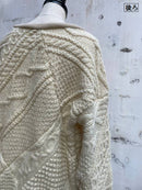 77circa/77サーカcircamakediamondpatchworkfishermansweater