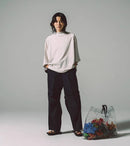 77circa/77サーカstrongtwistfabricfreedamtop強撚ハイネックカットソー