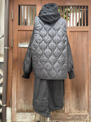 77circa77サーカcircamakelayeredm-51coatカーキ2023AWリメイクコート