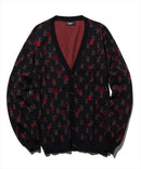 glambグラムMonogramCardgianモノグラムカーディガン