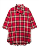 glambグラムStandCollarCheckSHスタンドカラーチェックシャツ